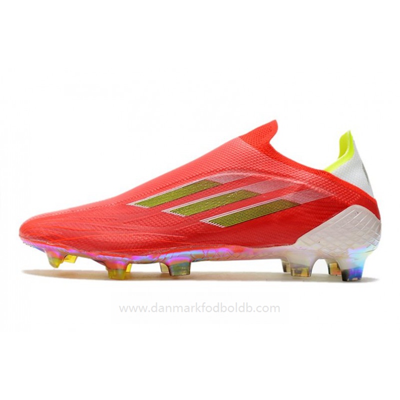 Adidas X Speedflow + FG Meteorite Fodboldstøvler Herre – Rød Sort Rød